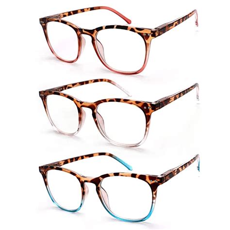 Buy Dolarosey Vintage Reading Glasses 3 Pack Spring Hinge Ultra Clear Vision Whenever