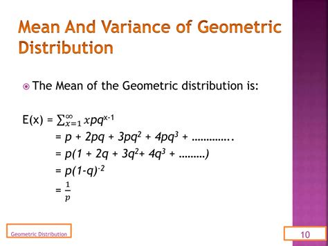 Geometric Distribution | PPT