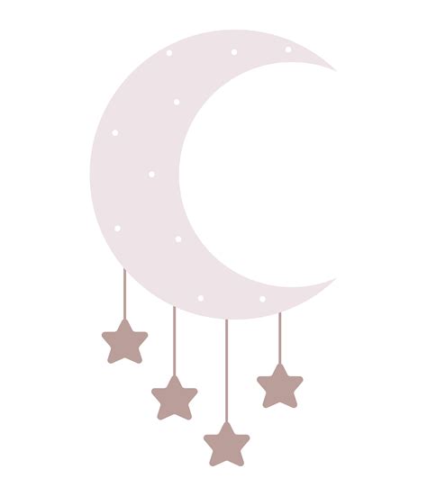 baby moon mobile 4309250 Vector Art at Vecteezy