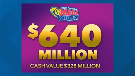 Mega Millions jackpot now $640 million | wfmynews2.com