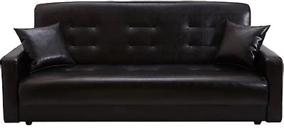 Диван прямой Аккорд (Престиж) Черный СПБ нераскладной купить за 16590 ...