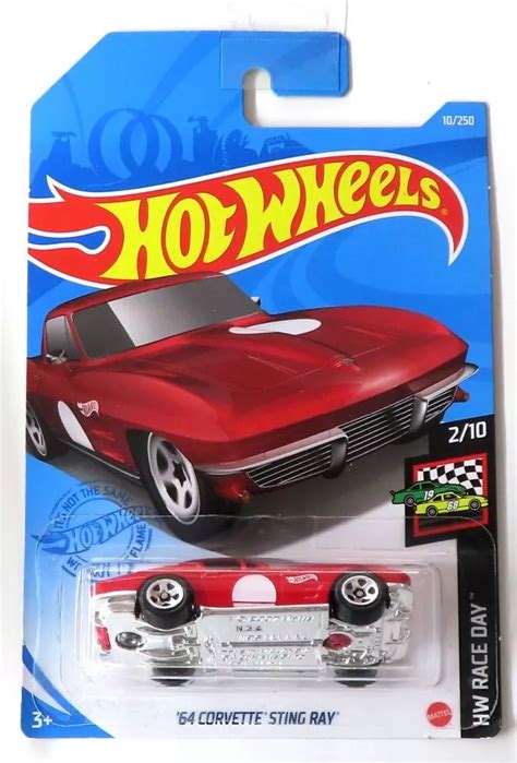 Corvette Sting Ray Hot Wheels Hw Race Day Grx Hotwheels