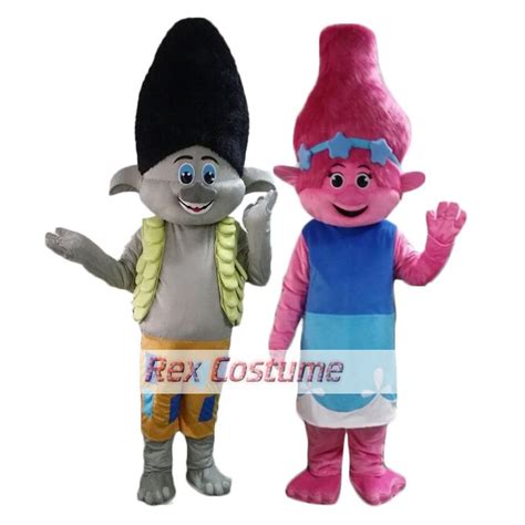 Poppy / Trolls DreamWorks Cosply Mascot Costume