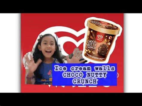 Review Ice Cream Walls Choco Nutty Crunch Youtube