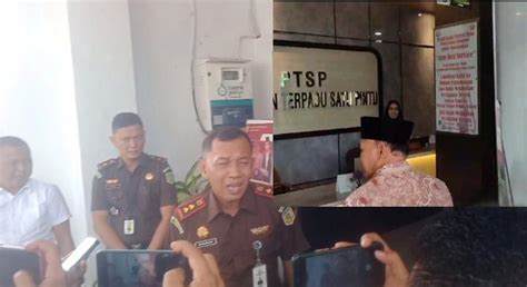 Mantan Pj Bupati Tebo Aspan St Akhirnya Di Periksa Kejaksaan Terkait PT