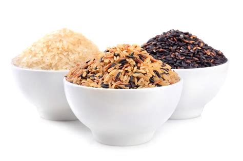 Premium Photo | Varieties of rice