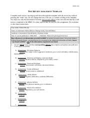 Moody Test Review Assignment Template Mod 4 Docx EDUC 621 TEST