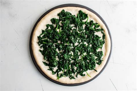 Spinach Alfredo Pizza Yellow Bliss Road