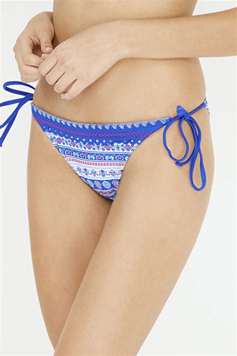 River Bikini Altı PLAQAFQN18IY BPR Baskılı Penti