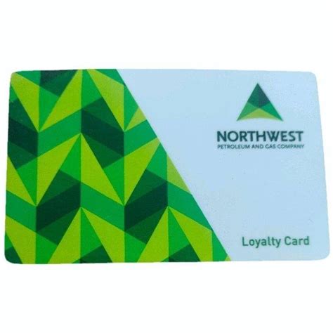 Green And White Loyalty Plastic Card Shape Rectangular Size 85