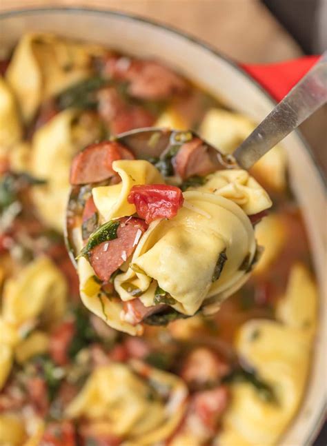 Sopa Doce De Tortellini De Lingui A Italiana