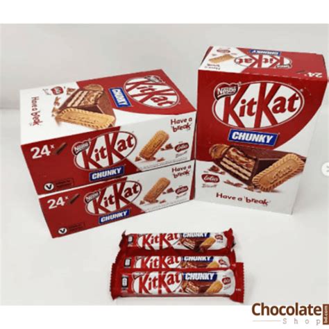 Kitkat Chunky Lotus Biscoff 24 Pcs 996g Price In Bangladesh