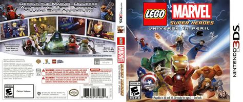 Lego Marvel Super Heroes Universe In Peril Nintendo Ds Videogamex