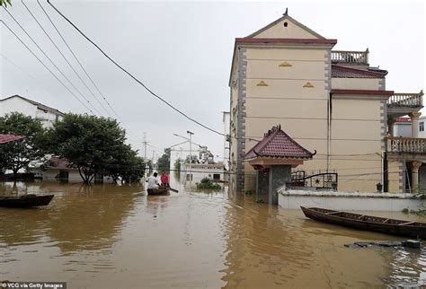 Aerial footage shows devastating aftermath of flash floods in China - World Crypto News