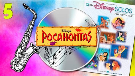 05 DISNEY SOLOS ALTO SAX Colors Of The Wind Pocahontas YouTube Music