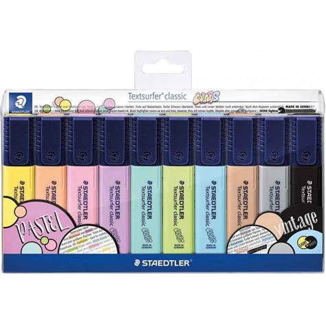 Staedtler Textsurfer Classic Surligneurs De Haute Qualit Aux Couleurs