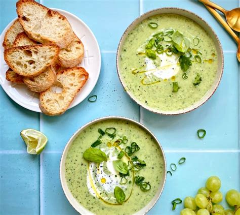 Gaspacho De Concombre Et Raisins Verts Chef CookIt