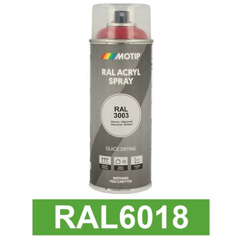 Motip Ipari festék spray RAL6018 400 ml Demo oldal