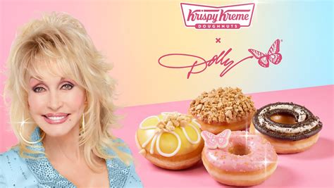 Dolly Parton Krispy Kreme Launch New Doughnut Collection