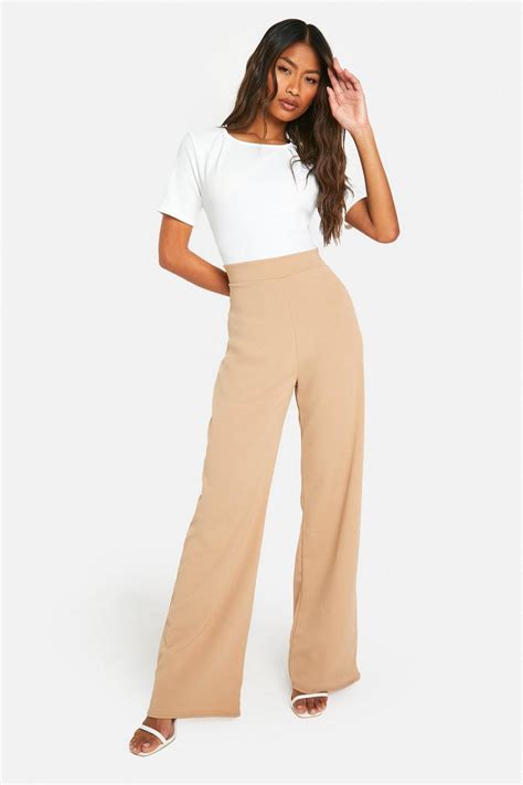 Contrast Wide Leg Jumpsuit Boohoo Uk