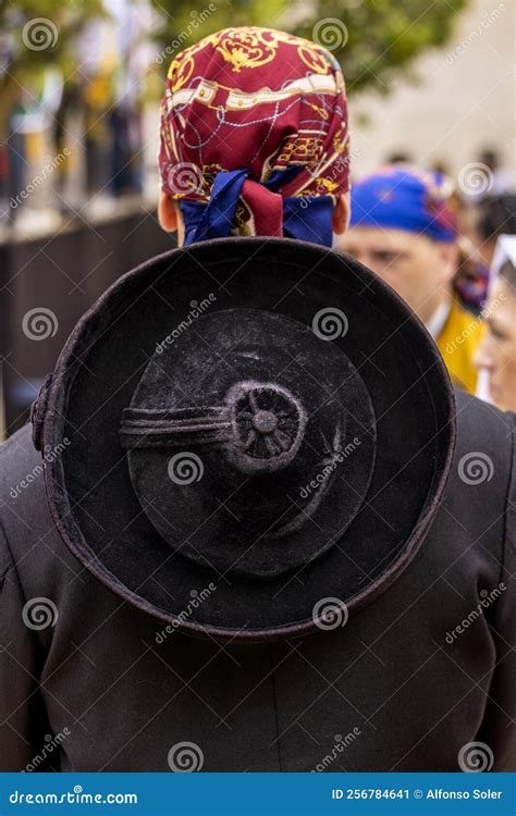 Spanish Folk Dance. Young Boy Dressed in Folkloric Costume Waiting To ...