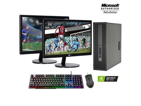 Refurbished: HP Elitedesk Gaming Desktop 800 G2 SFF i7 6700 upto 4.00 ...