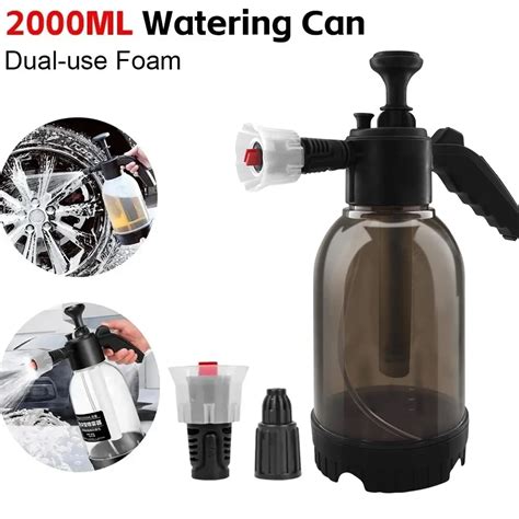 Car Wash Foam Sprayer L Hand Pump Pneumatic Wash Spray Bottle Foam