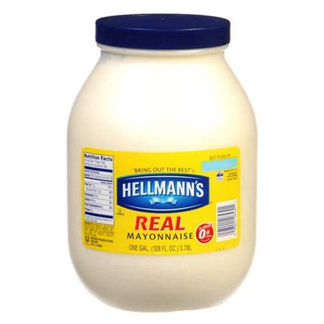 Hellmann S Real Mayonnaise 1 Gallon Jar 128 Fl Oz By Hellmann S