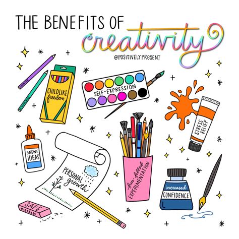 The Great 8 Benefits of Creativity - Positively Present - Dani DiPirro