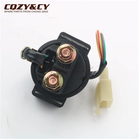 Scooter Starter Solenoid Relay For GY6 50cc 139QMA 139QMB 4 Stroke In