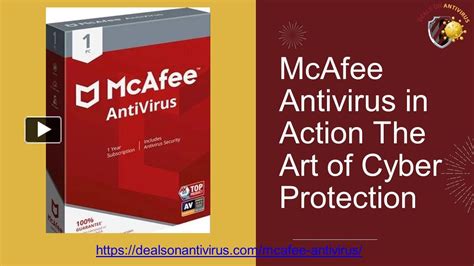 Ppt Mcafee Antivirus In Action The Art Of Cyber Protection Powerpoint