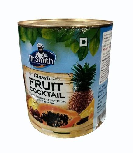 Syrup 850g Dr Smith Classic Fruit Cocktail Packaging Type Tin At Rs 450 Bottle In Jalandhar