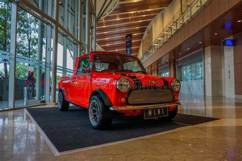 Modified Mini Pick Up In A Display Editorial Stock Image Image Of