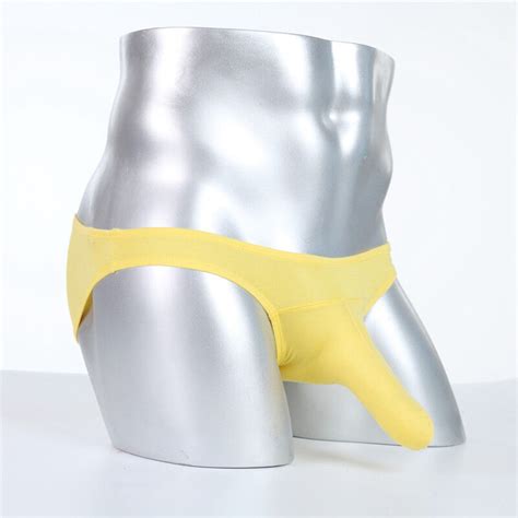 Men S Sexy Modal Lingerie Elephant Nose Underwear Briefs G String Male Thongs EBay