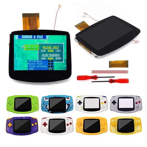 Drop In Gba Ips V Laminated Lcd Backlight Kits For Gameboy Advance