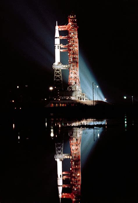 Why was this Saturn rocket elevated for launch? - Space Exploration ...