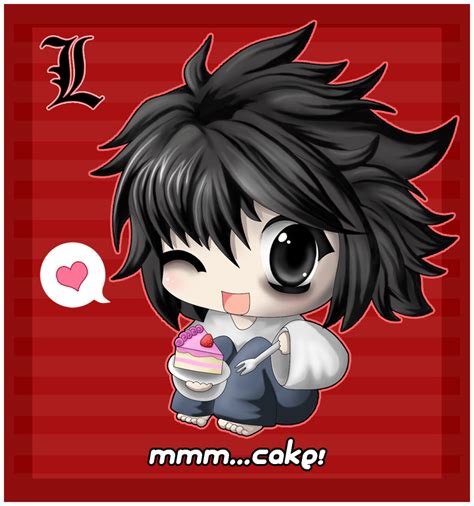 Chibi L Death Note By Bapity88 On Deviantart