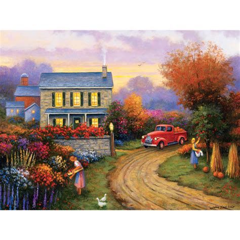 Fall Harvest 300 Large Piece Jigsaw Puzzle Spilsbury