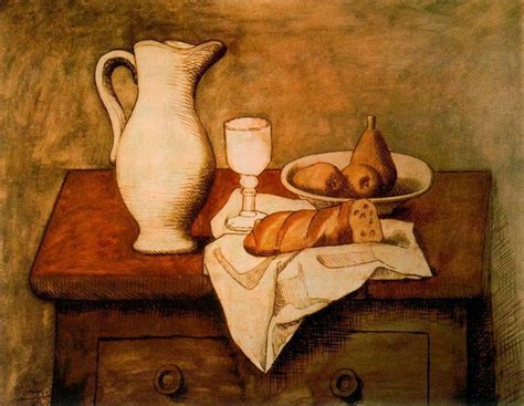 Still Life With Jug And Bread By Pablo Picasso History Analysis And Facts Picasso Still Life