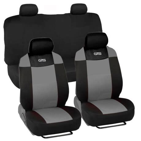 CUBRE ASIENTO 055 NEGRO GRIS GTS Cymaco