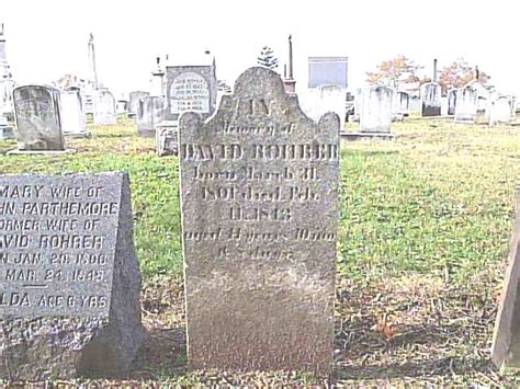 David Rohrer Find A Grave Memorial