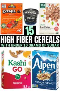 15 High Fiber Cereal Options That Are Low In Sugar