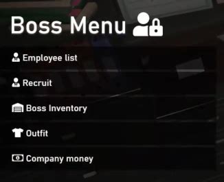 Script Qbcore Improved Boss Menu Page Vag Premium Fivem