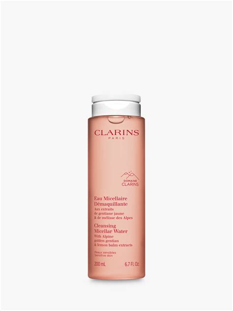 Clarins Cleansing Micellar Water 200ml At John Lewis And Partners