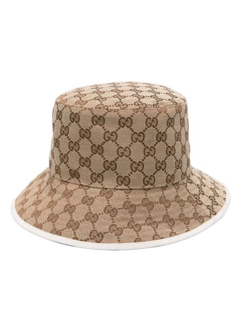 Gucci Reversible Gg Supreme Bucket Hat Farfetch