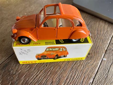 Dinky Toys Citro N Cv E Made In Spain Meccano Orange Eur