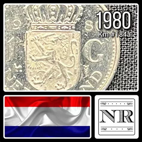 Holanda 1 Gulden Año 1980 Km 184 A Juliana