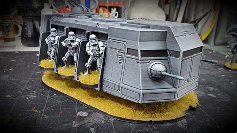 Free Stl File Star Wars Legion Imperial Troop Transport ⭐ ・3d