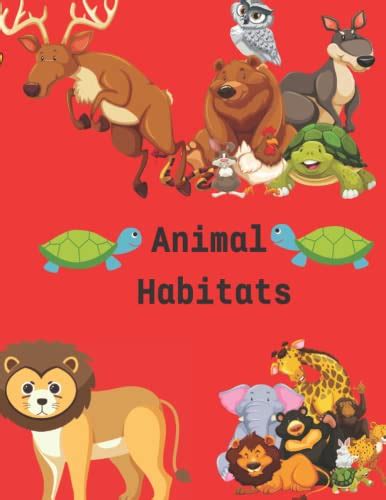 Animal Habitats Coloring Book Animals Of The World Coloring Book Easy