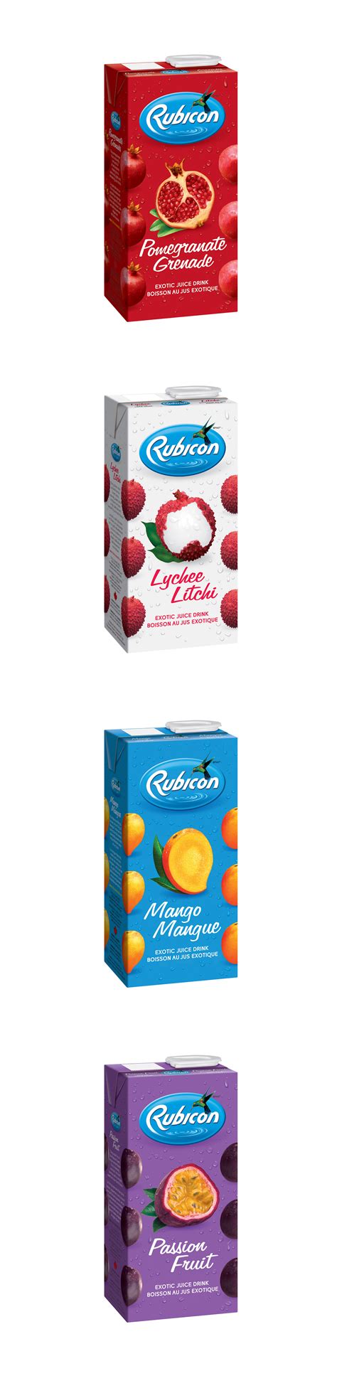 Rubicon Exotic Fruit Drink on Behance